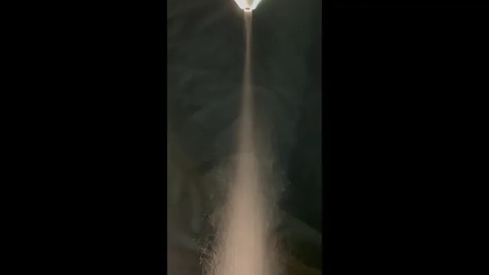 Focused Nozzle Tip — Water Atomization