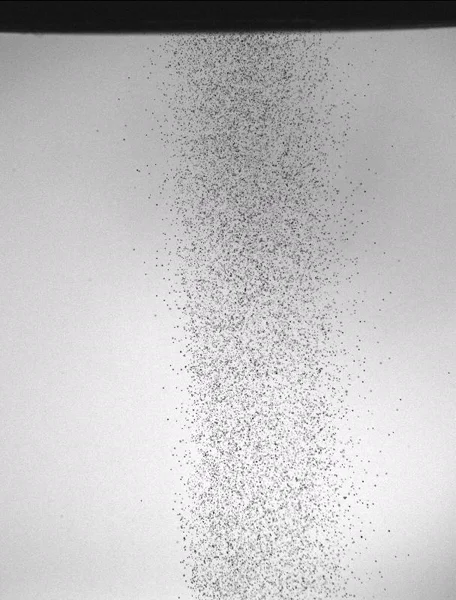 High-Speed Atomization of Potassium Carbonate Solution